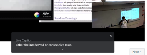 Live captioning in Chrome for Windows – Technology for Academics