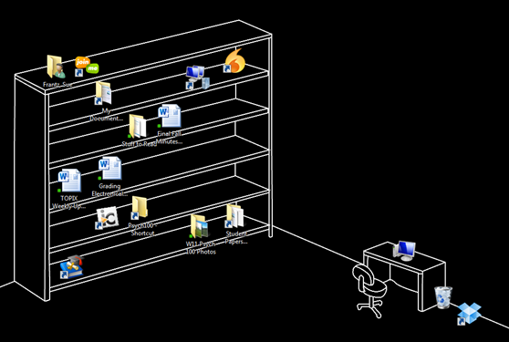 How to organize your computer desktop