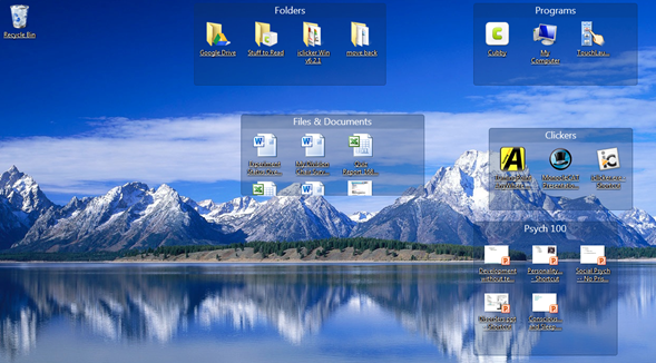 windows desktop groups