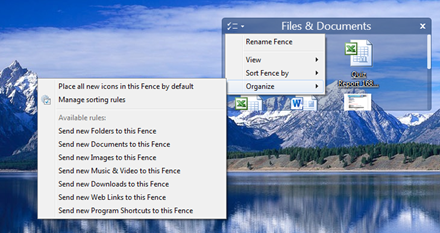 fences desktop