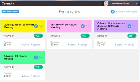 Calendly: Let Others Schedule Themselves Technology for Academics