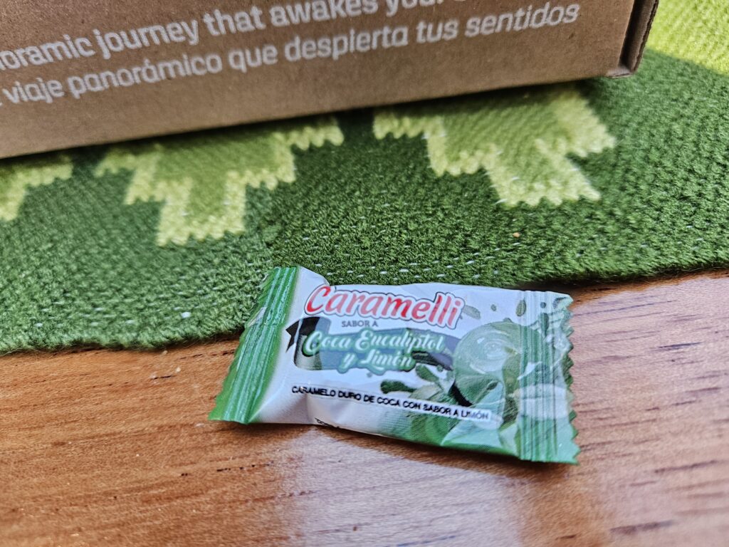 Coca-infused candy