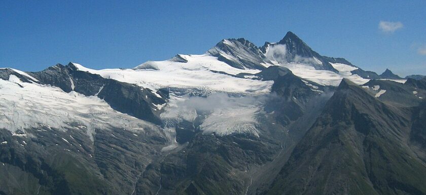 Snow-capped mountain