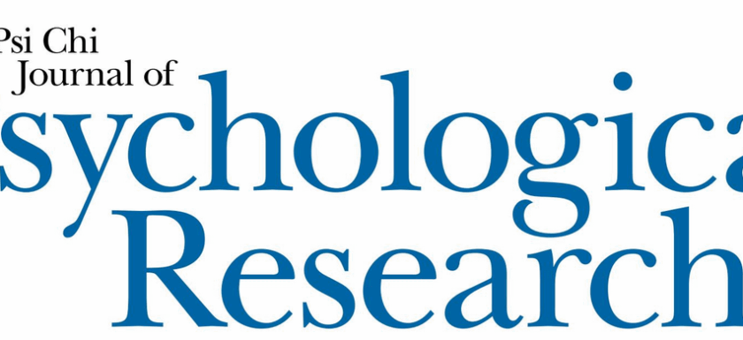 Psi Chi Journal of Psychological Research